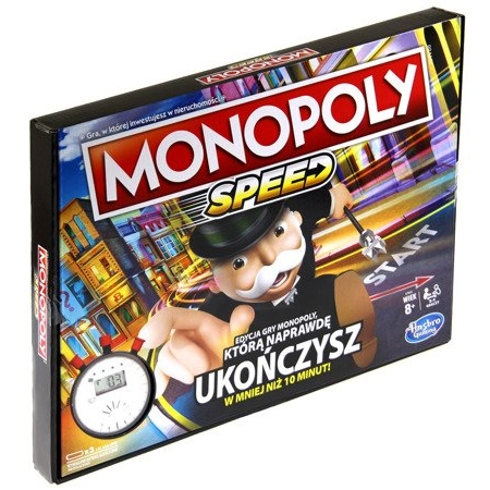 Monopoly Speed Hasbro Gra w 10 Minut E7033